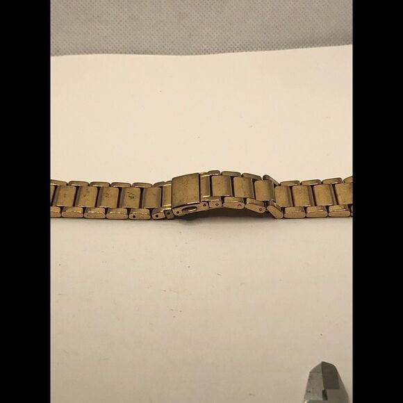 Michael Kors Watch Parts Links Partial Band Clasp Silver-tone 18mm PJ378 - Picture 4 of 12